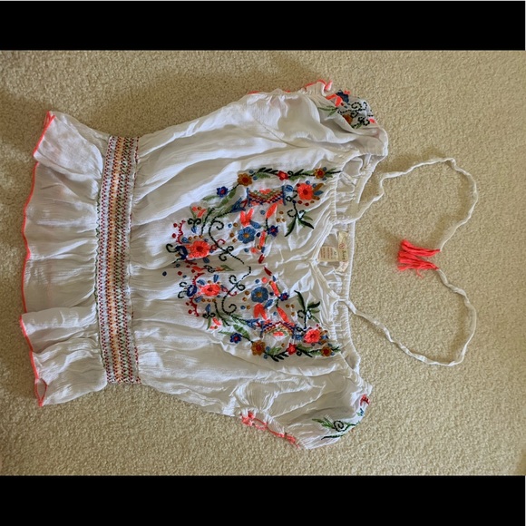 Floral peasant style top - Picture 4 of 4